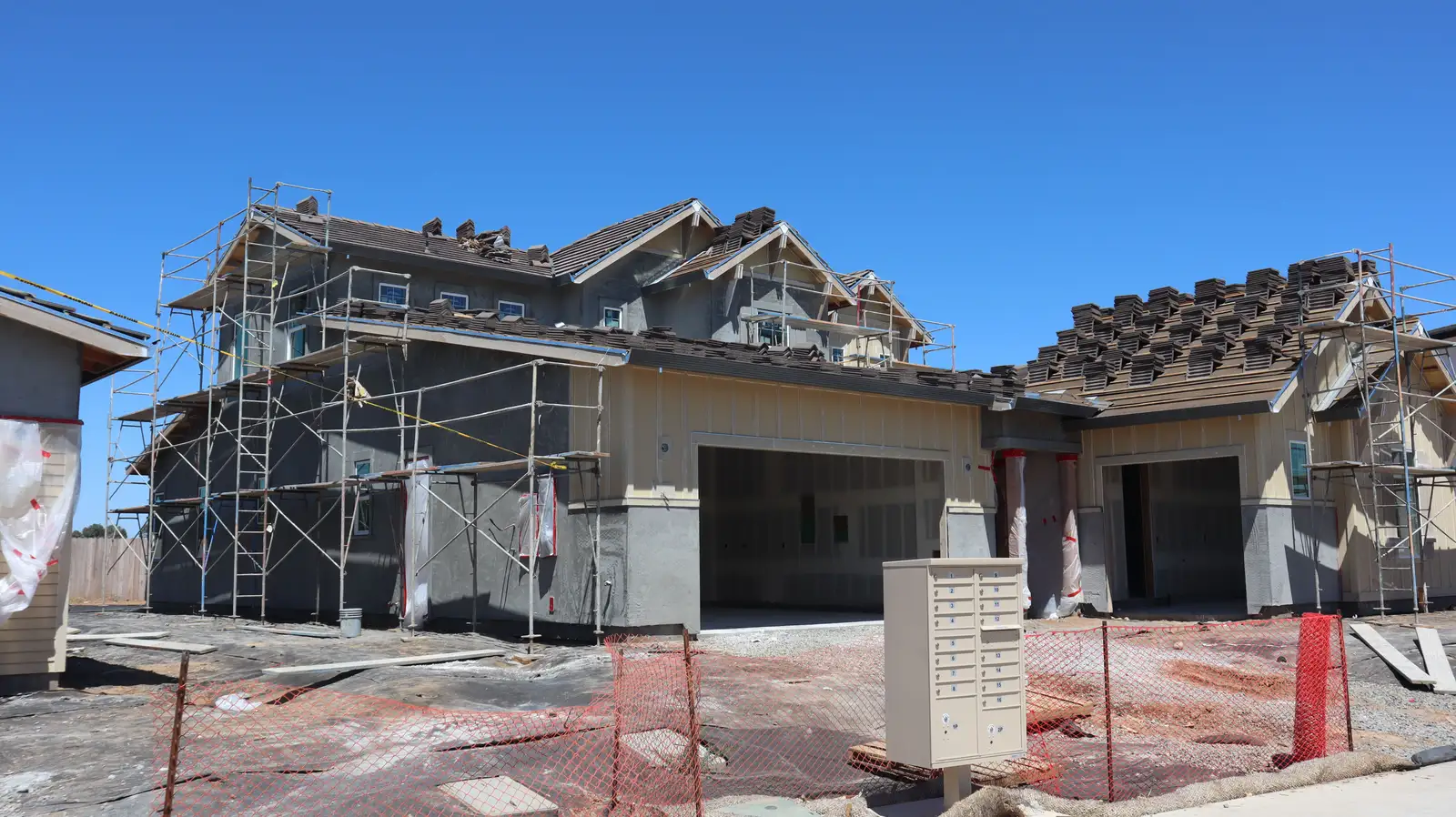 New custom masonry home exterior near Highland Park, IL