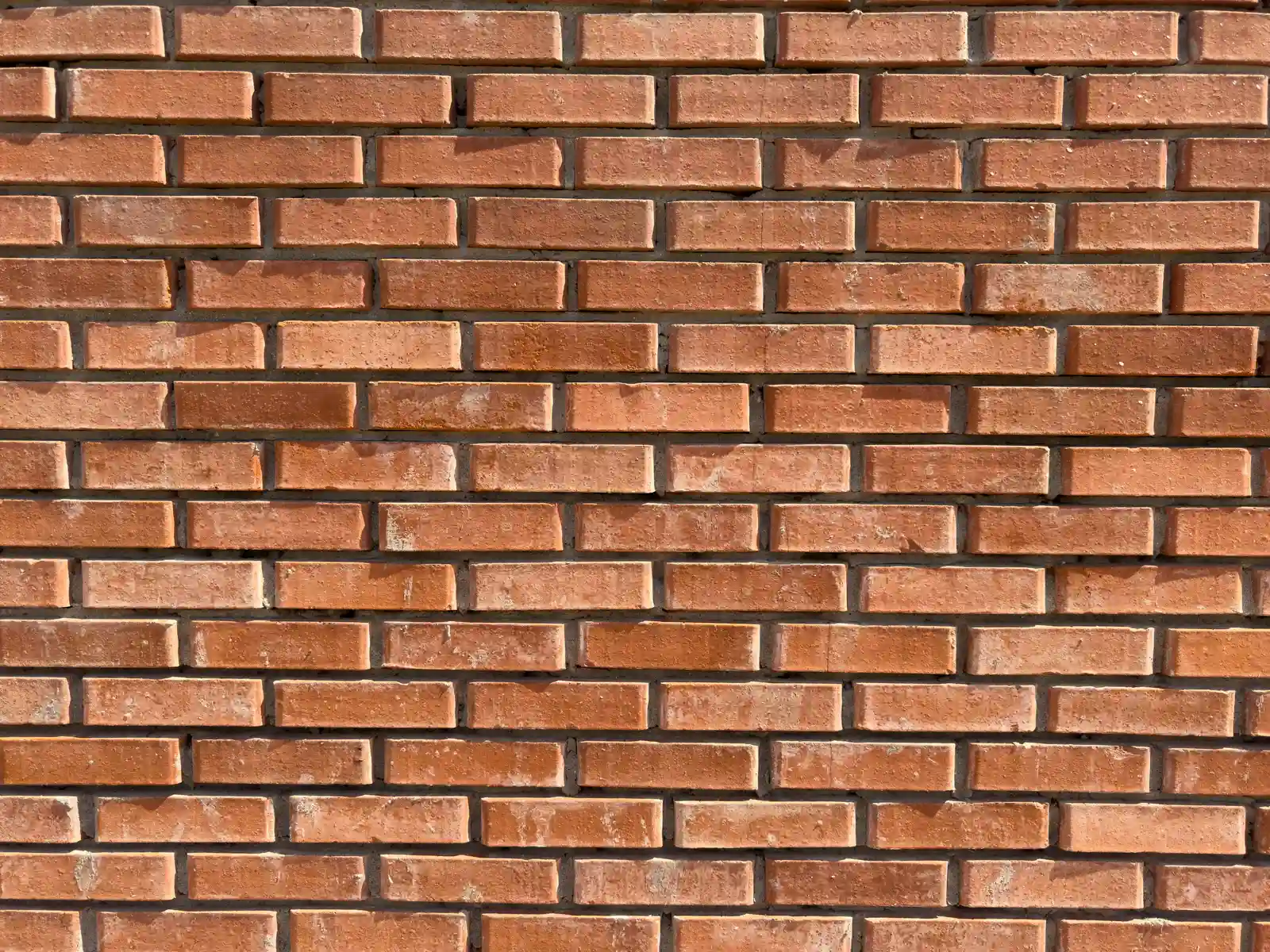 Brick installation for new construction