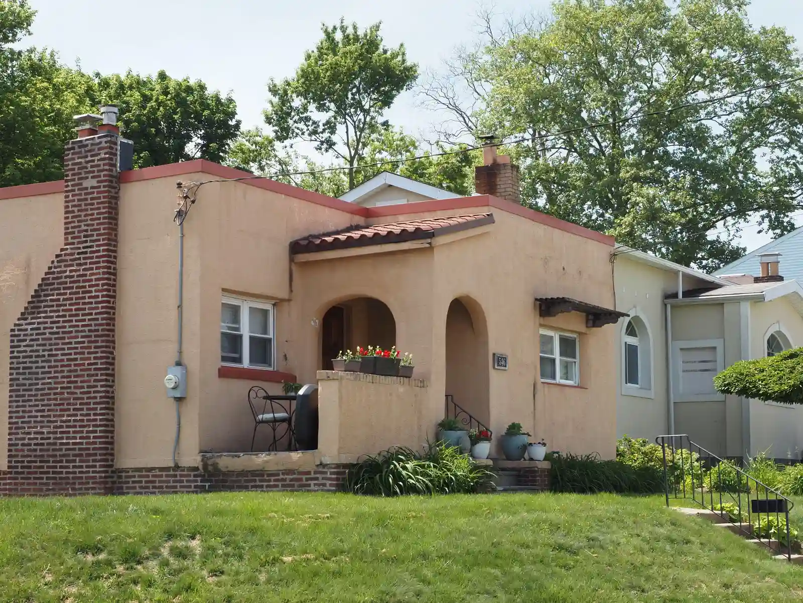 New custom masonry home exterior near Clarendon Hills, IL