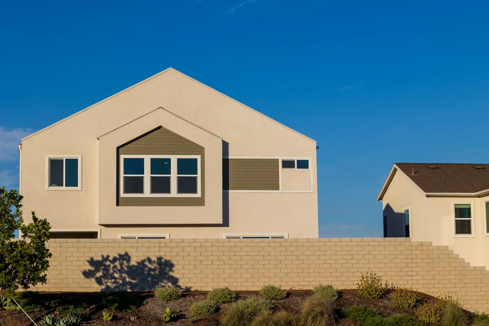 New custom masonry home exterior near Winnetka, IL
