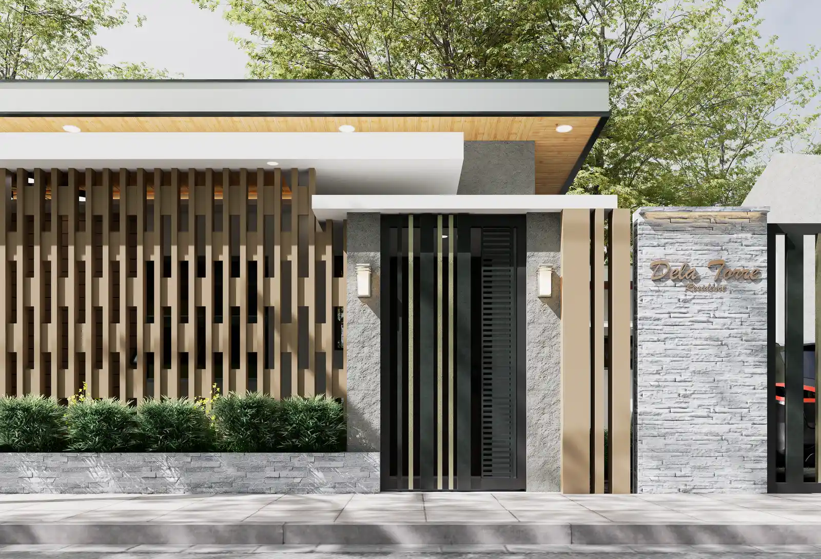 New commercial brick and stone construction near Elmhurst, IL