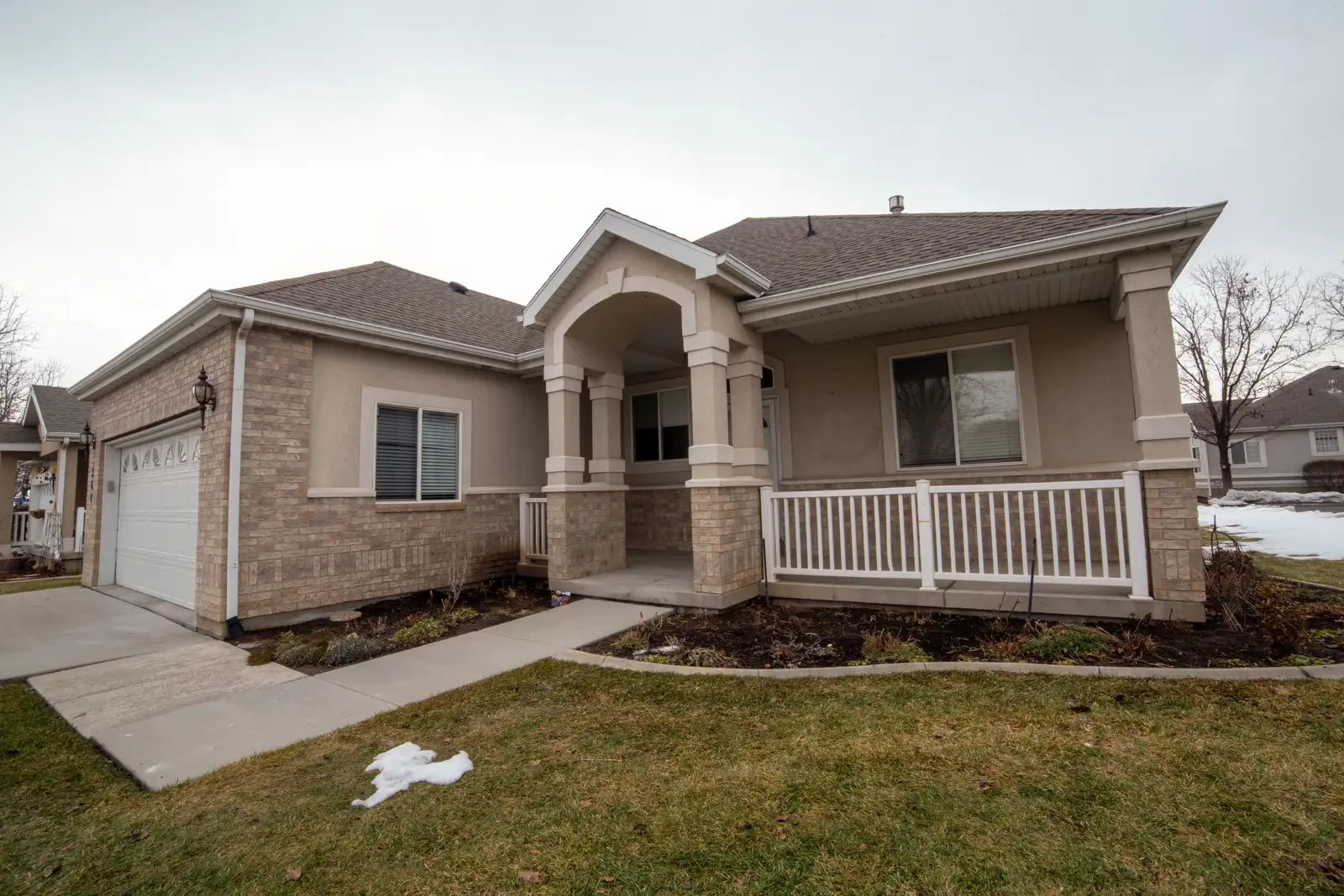 New custom masonry home exterior near Willowbrook, IL