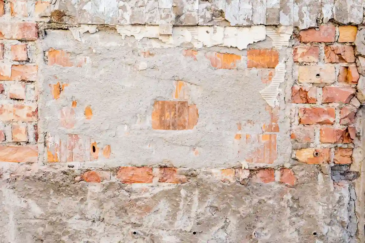 Before: Corner detail — reinforced block corners with proper control joint placement