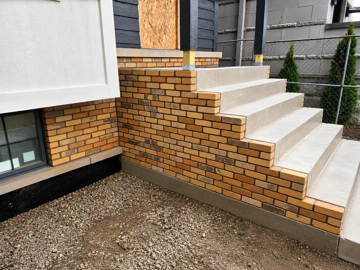 Brick Installation and Elevation in Naperville
