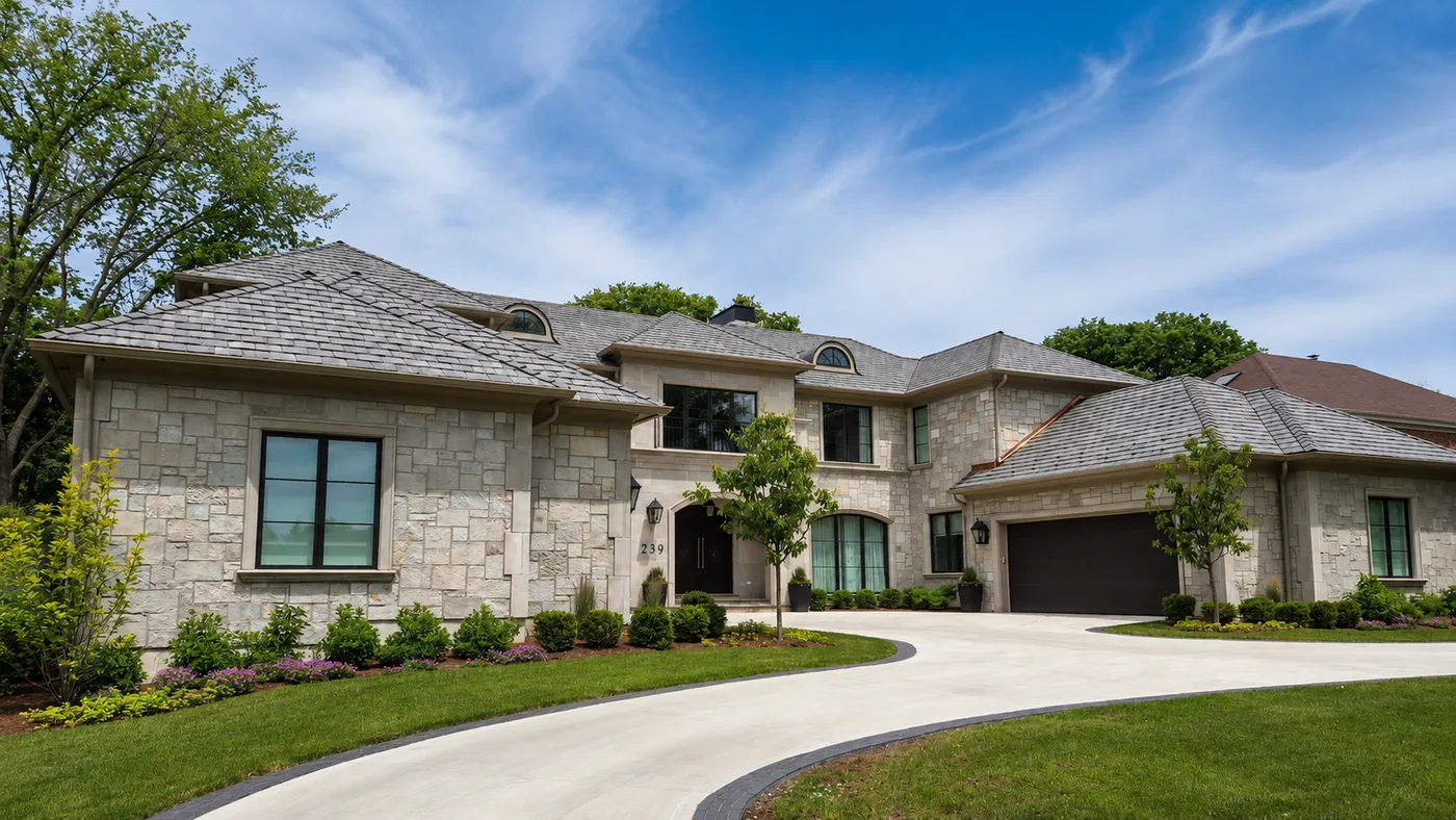 Custom Home Masonry Construction in Elmhurst