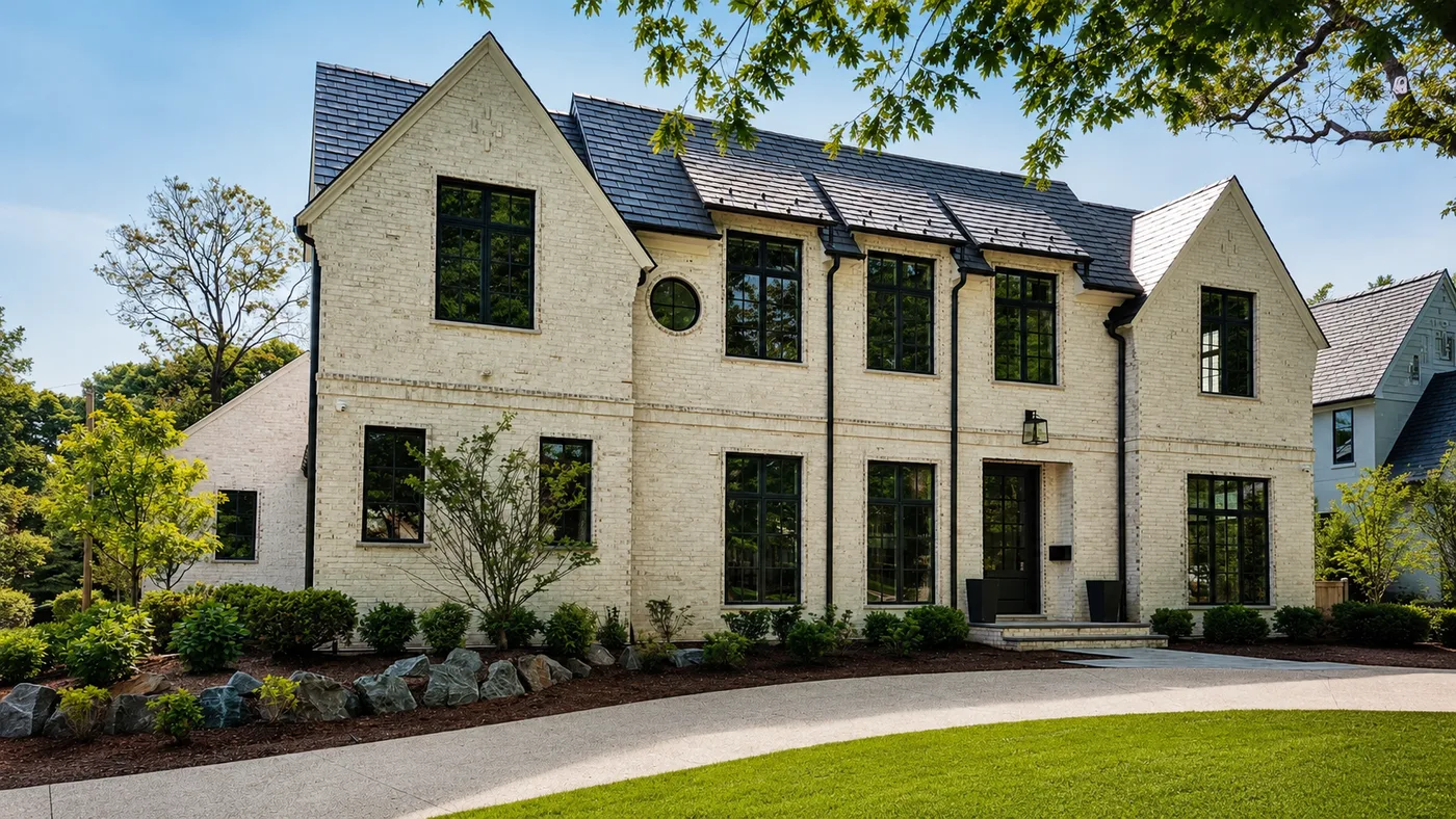Custom Home Masonry Construction in Glencoe
