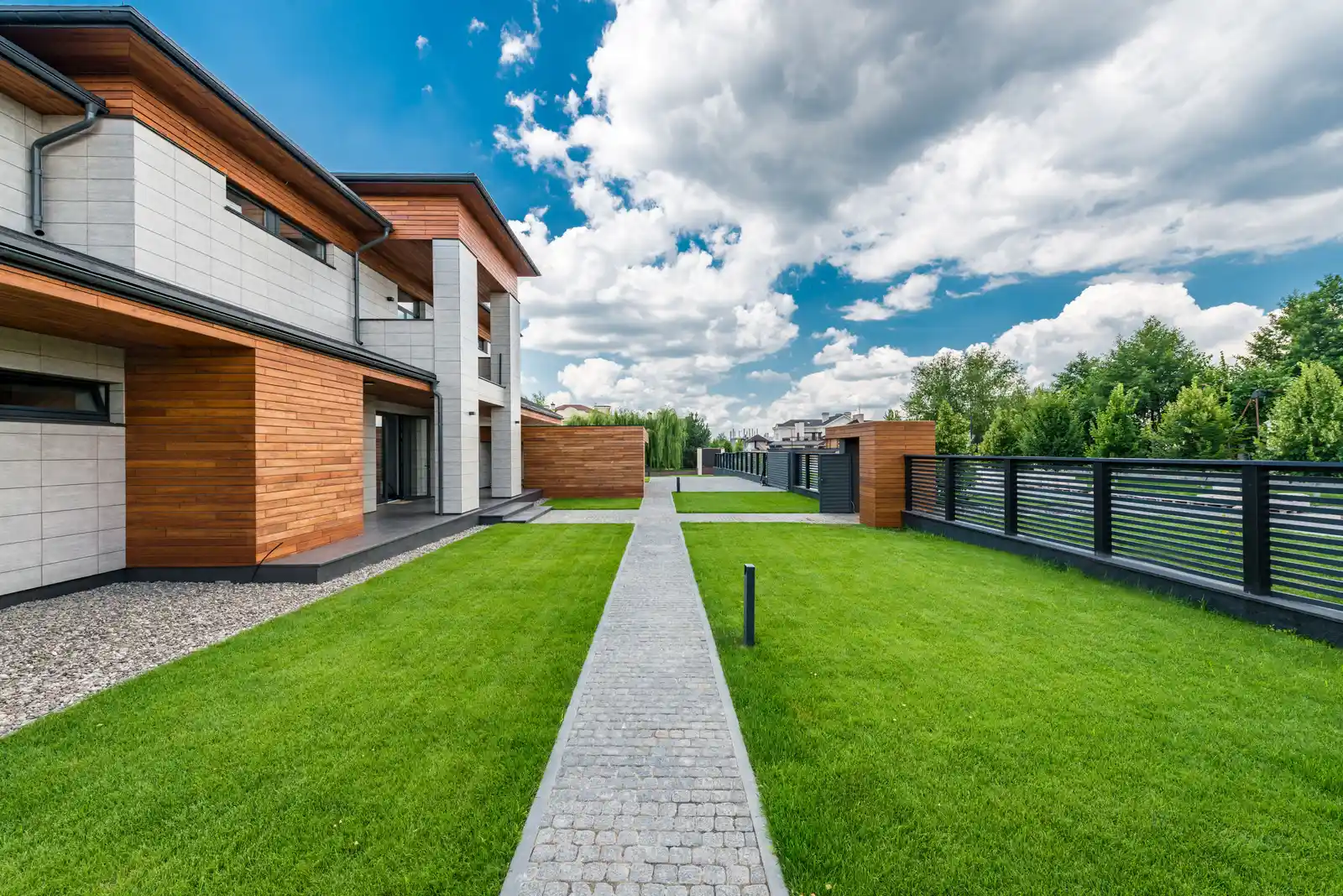 New custom masonry home exterior near Naperville, IL