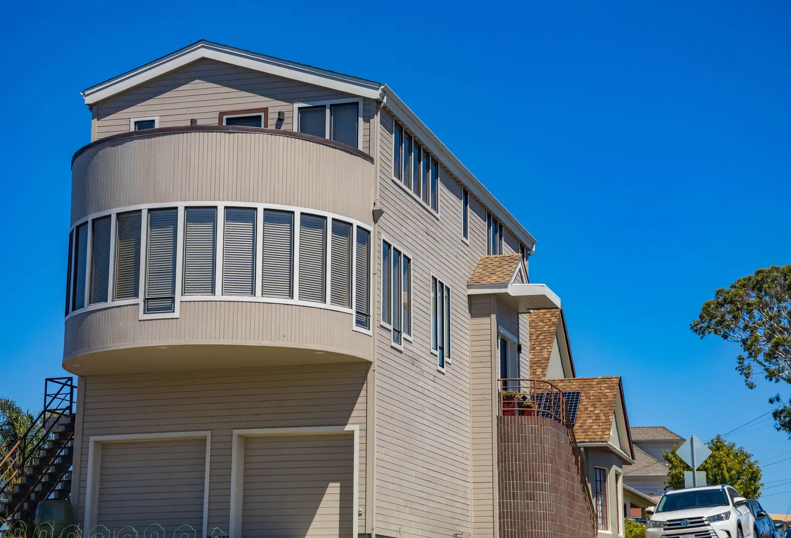 New custom masonry home exterior near Western Springs, IL