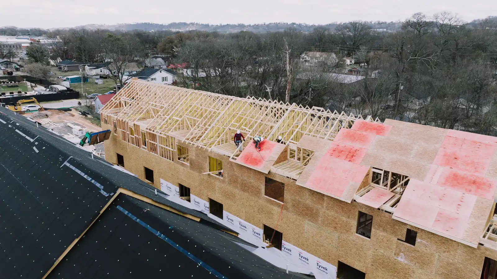 New custom masonry home exterior near Clarendon Hills, IL
