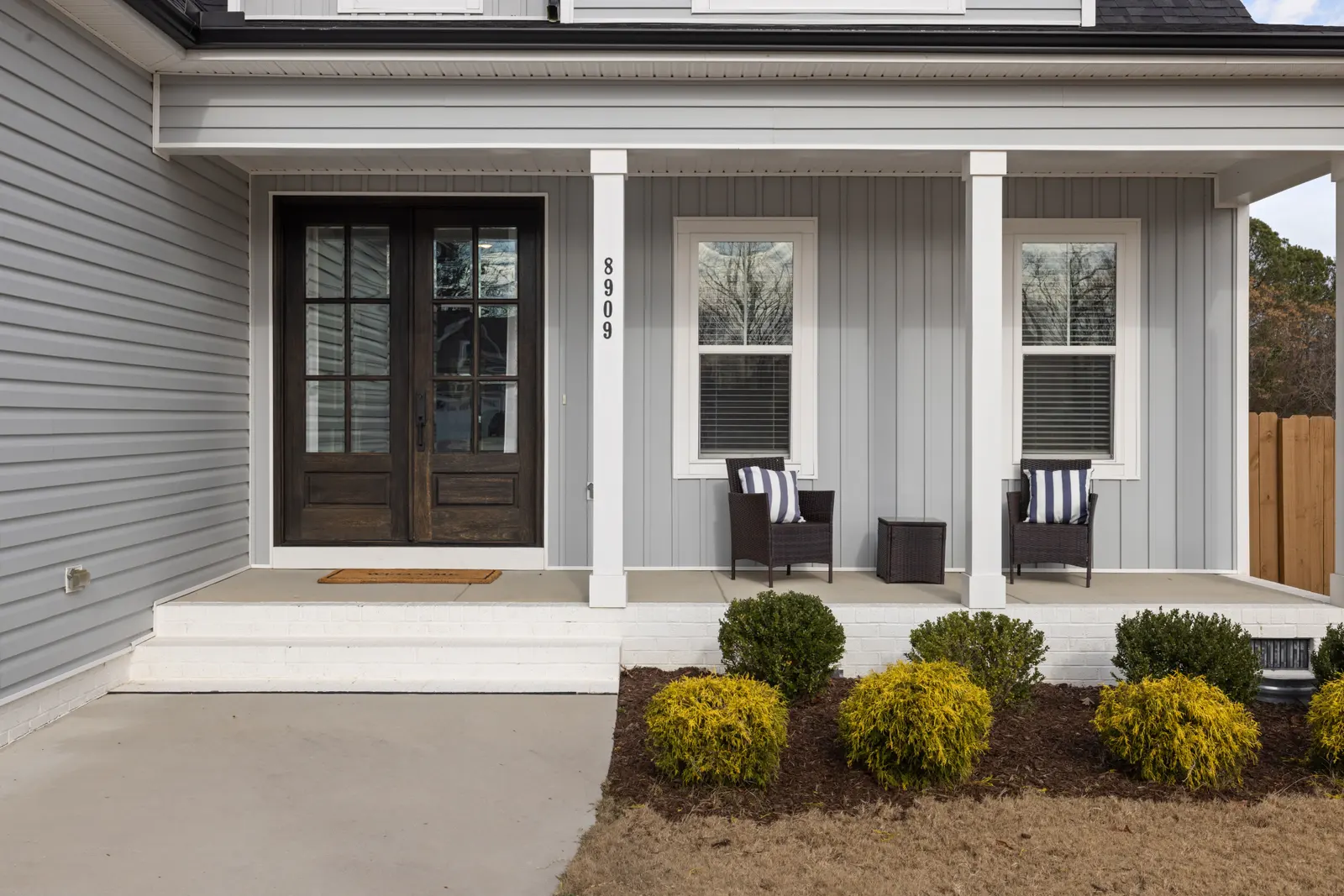 New custom masonry home exterior near Kenilworth, IL