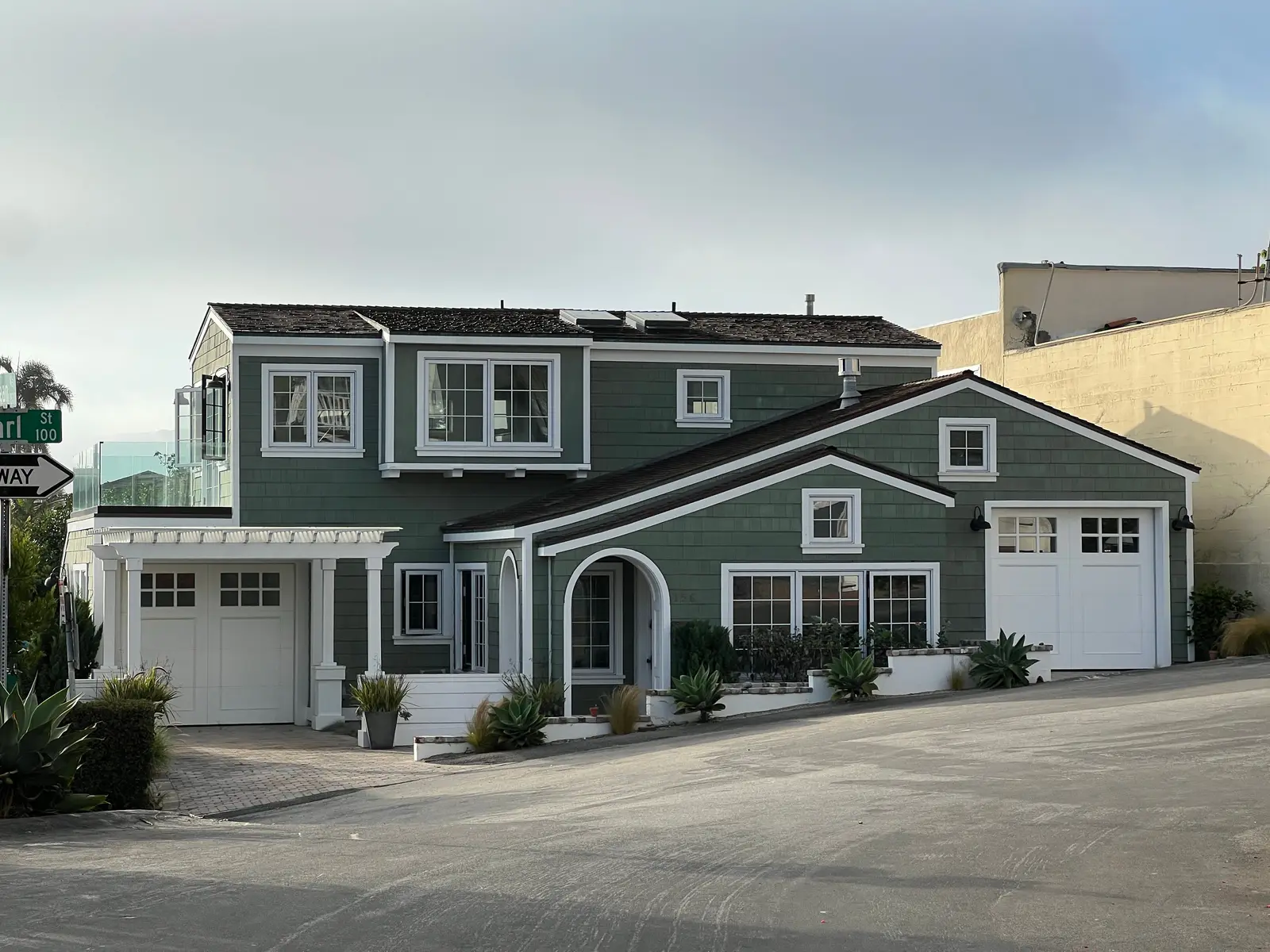 New custom masonry home exterior near Wilmette, IL