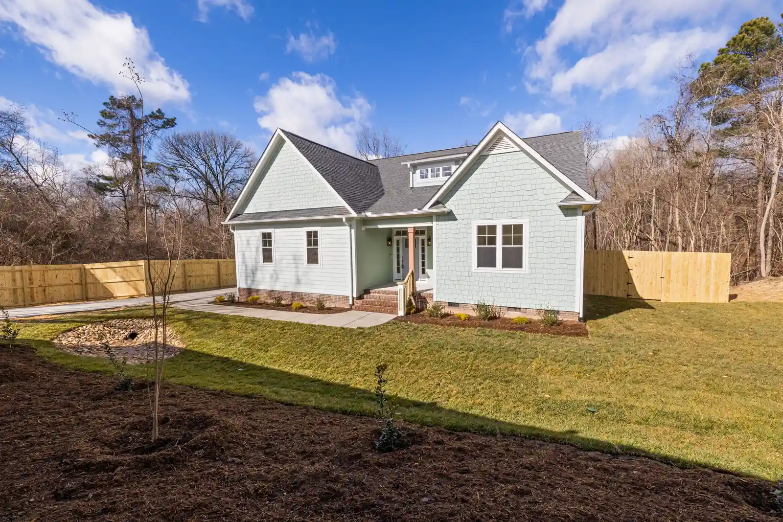 New custom masonry home exterior near Burr Ridge, IL