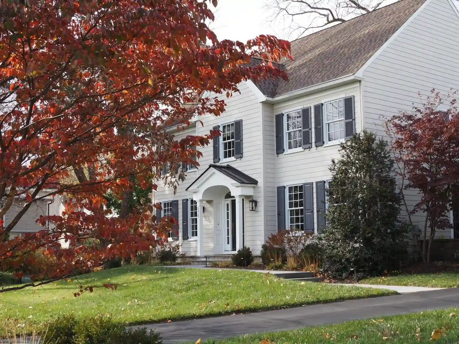 New custom masonry home exterior near Winnetka, IL