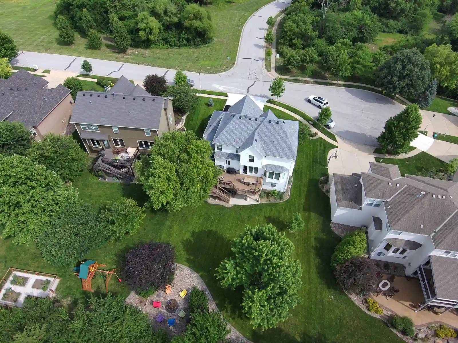 New custom masonry home exterior near Winnetka, IL