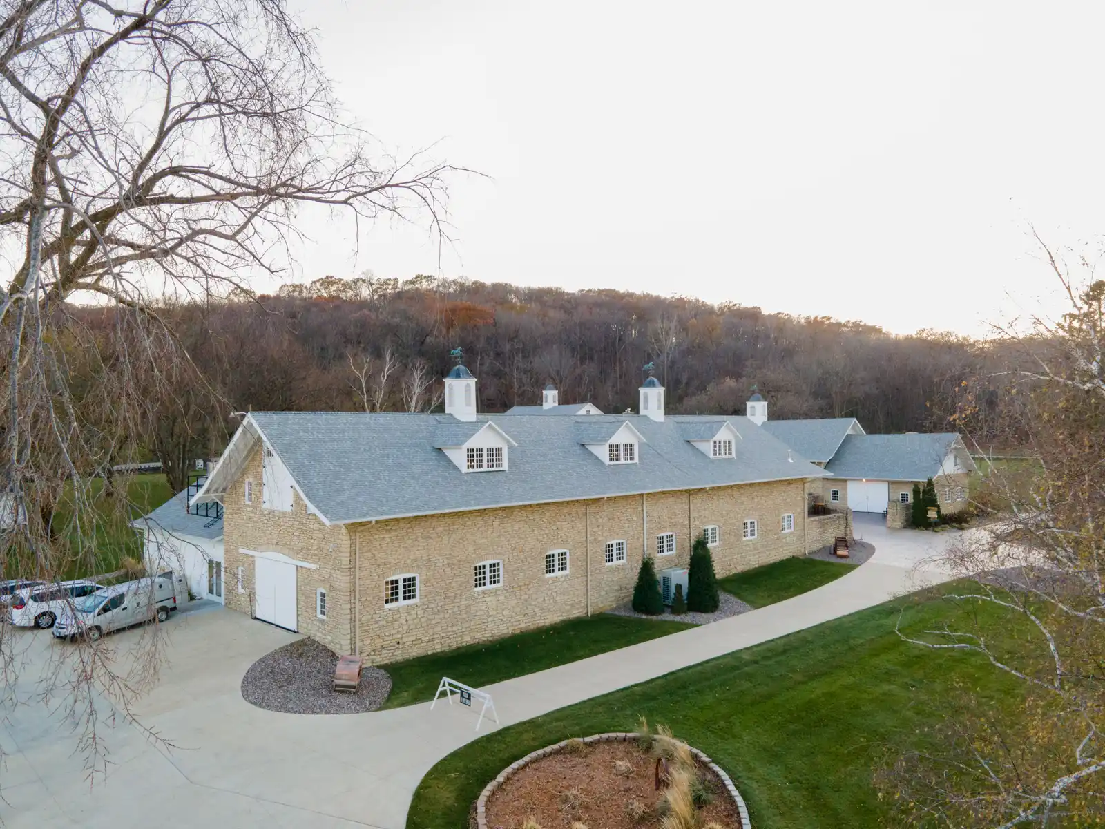 New custom masonry home exterior near Elmhurst, IL