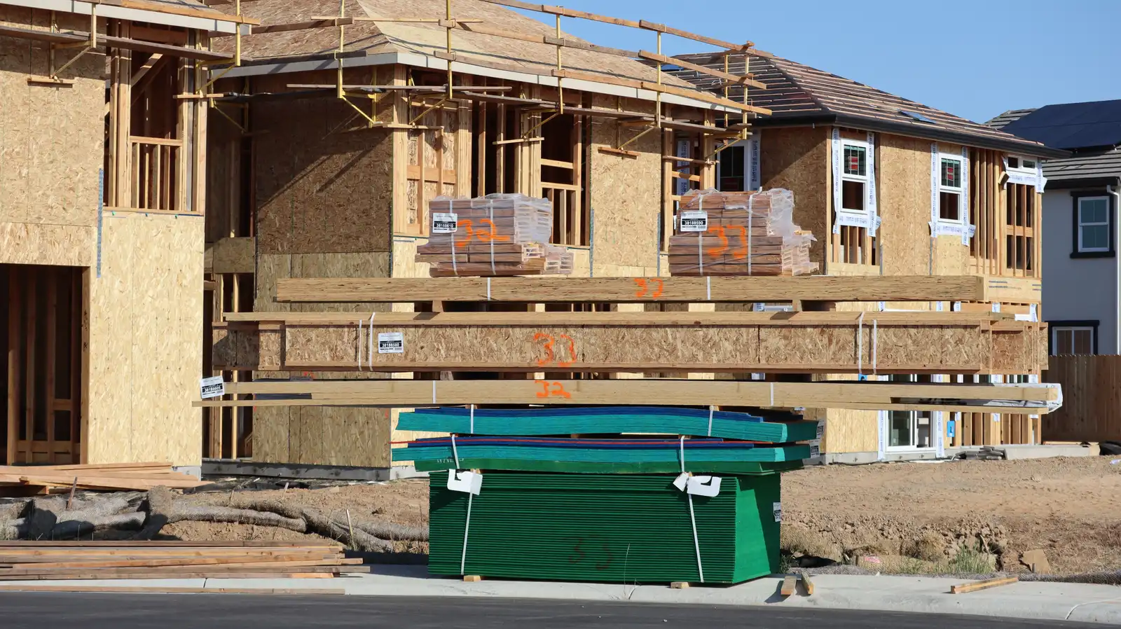 New custom masonry home exterior near Chicago, IL