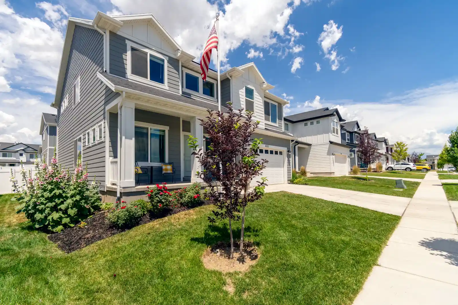 New custom masonry home exterior near Highland Park, IL
