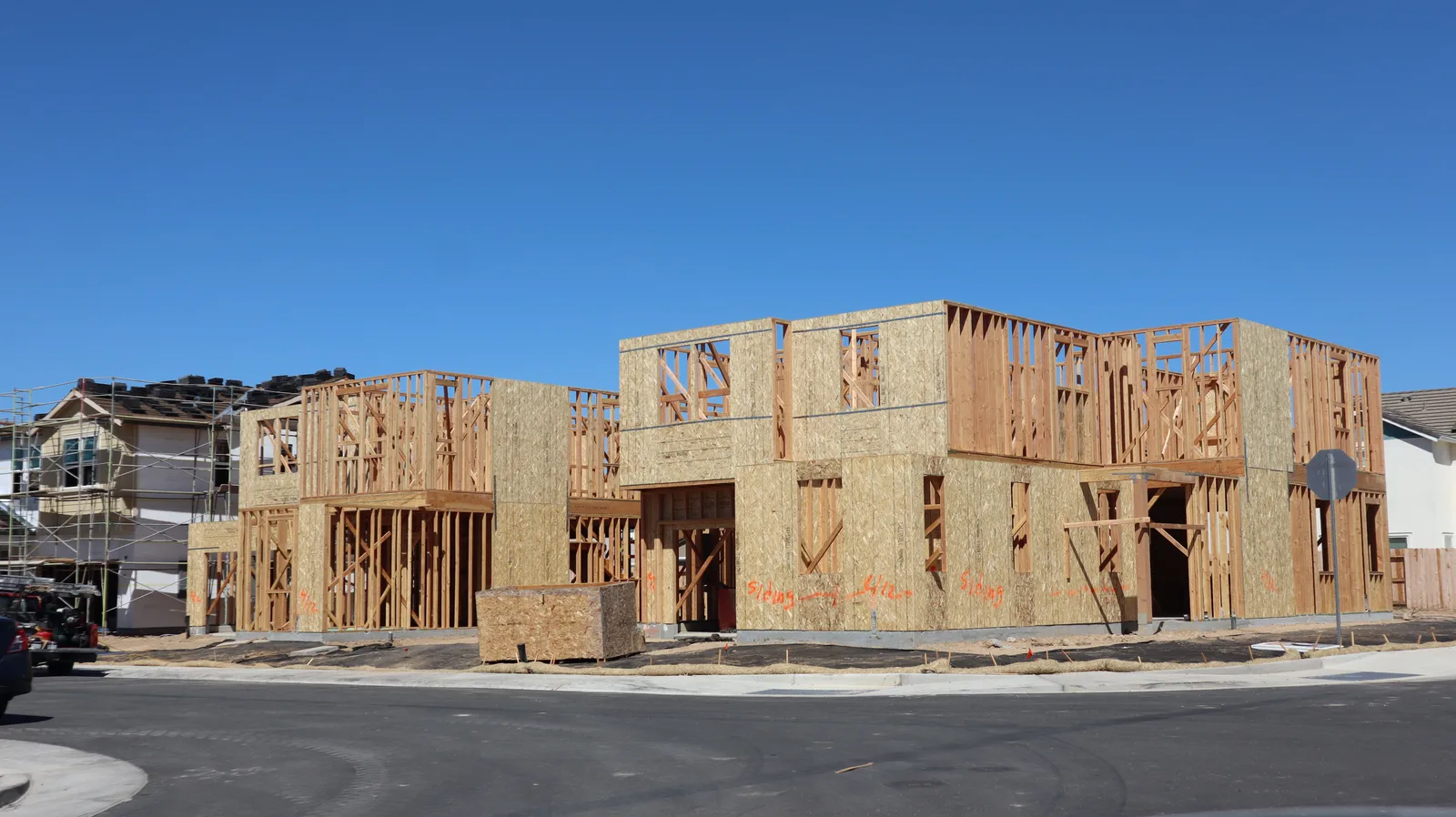 New custom masonry home exterior near Clarendon Hills, IL