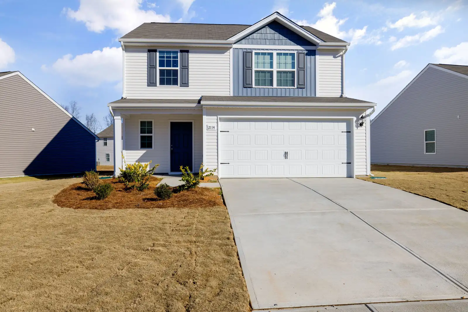 New custom masonry home exterior near Glencoe, IL