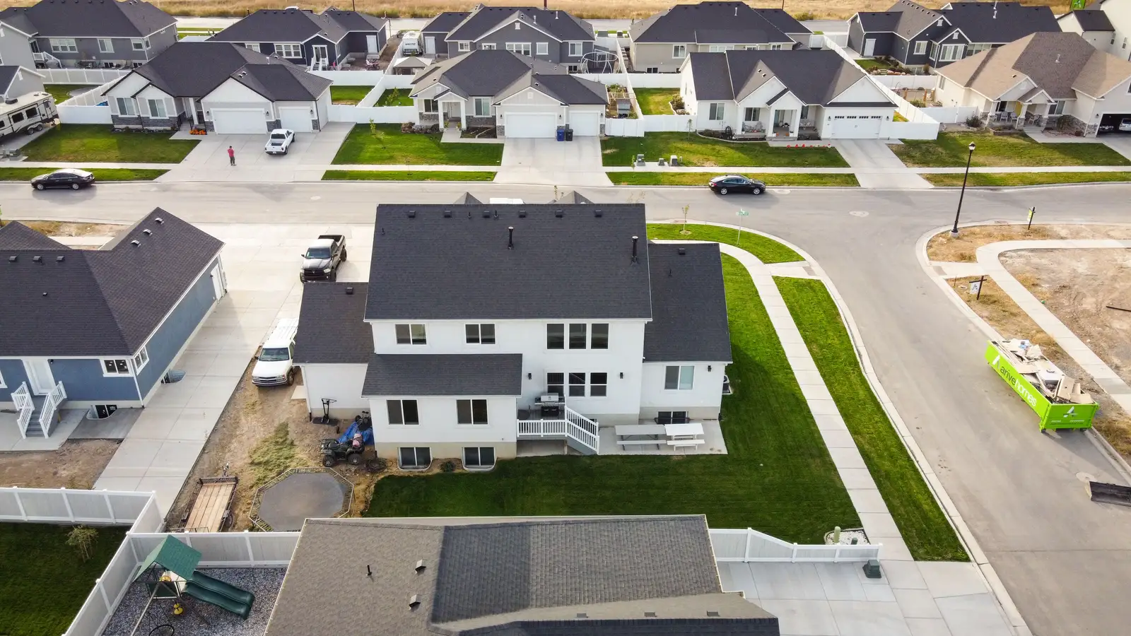 New custom masonry home exterior near Evanston, IL
